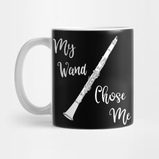 My Wand Chose Me Clarinet Mug